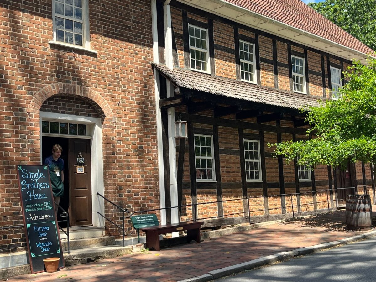 Old salem single brothers house.
